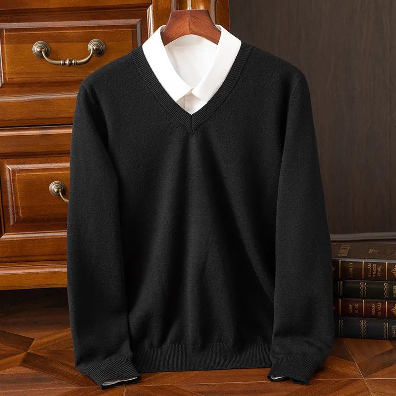 Oxford Heritage V-Neck Sweater