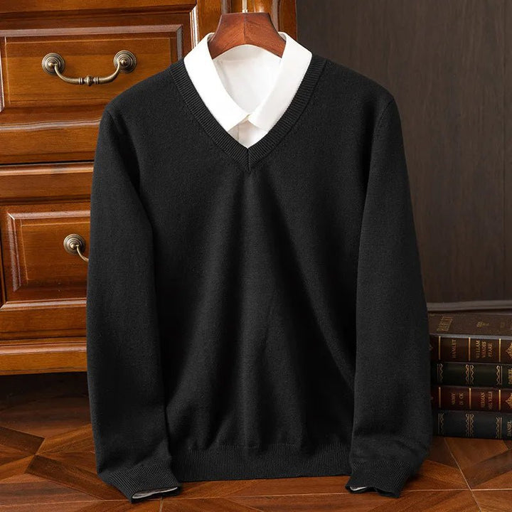 Oxford Heritage V-Neck Sweater
