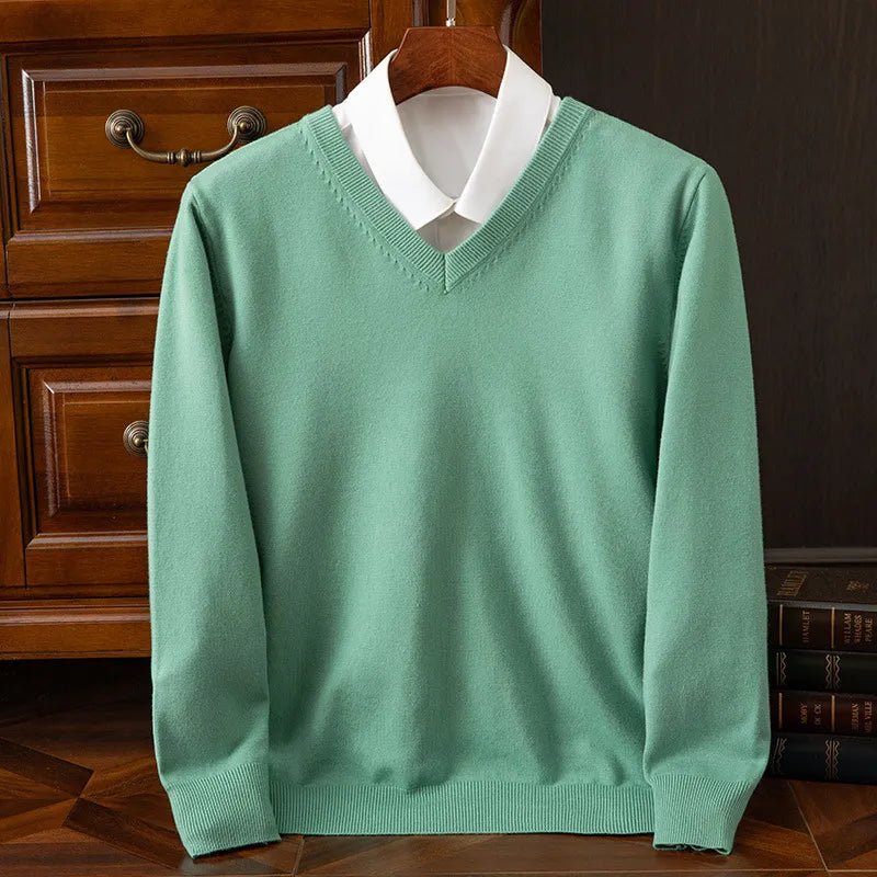 Oxford Heritage V-Neck Sweater