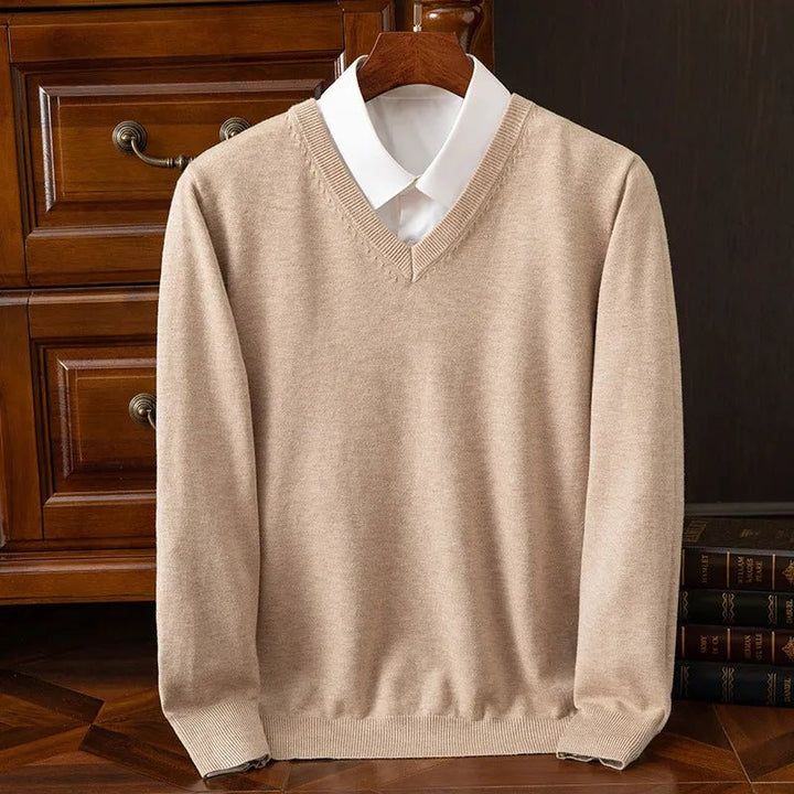 Oxford Heritage V-Neck Sweater