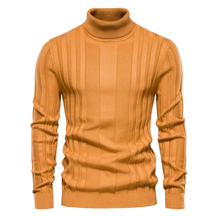 Oxford – Textured Knit Turtleneck