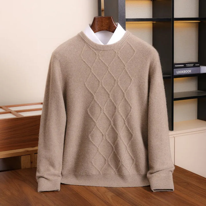 Cambridge Diamond Knit Sweater