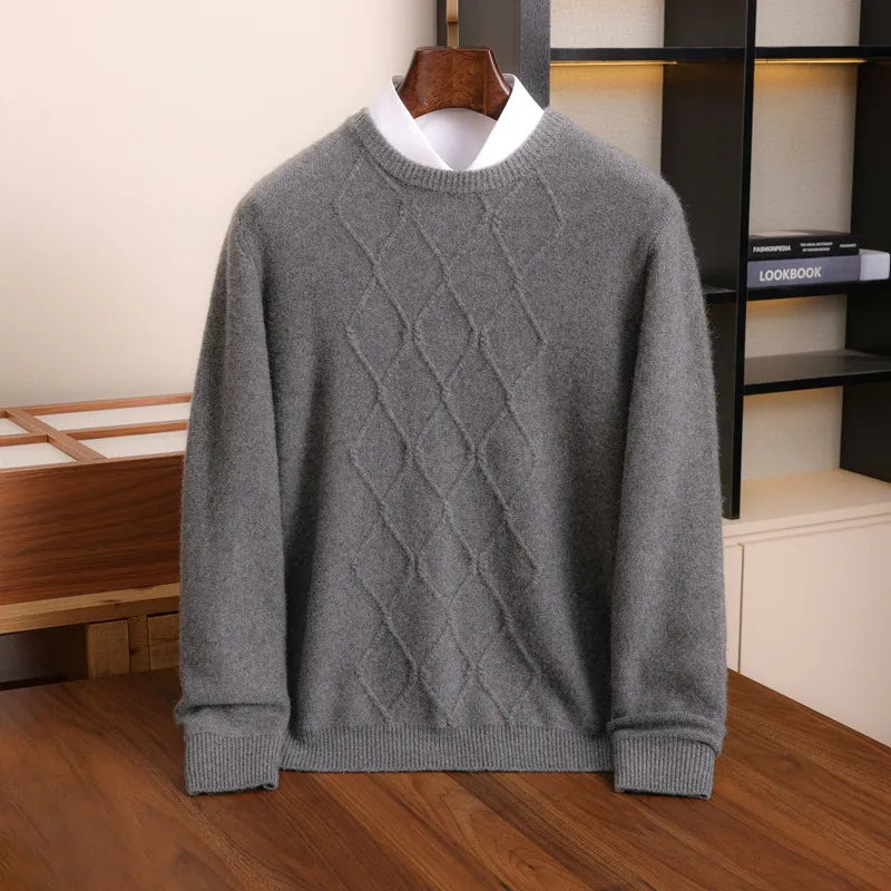 Cambridge Diamond Knit Sweater