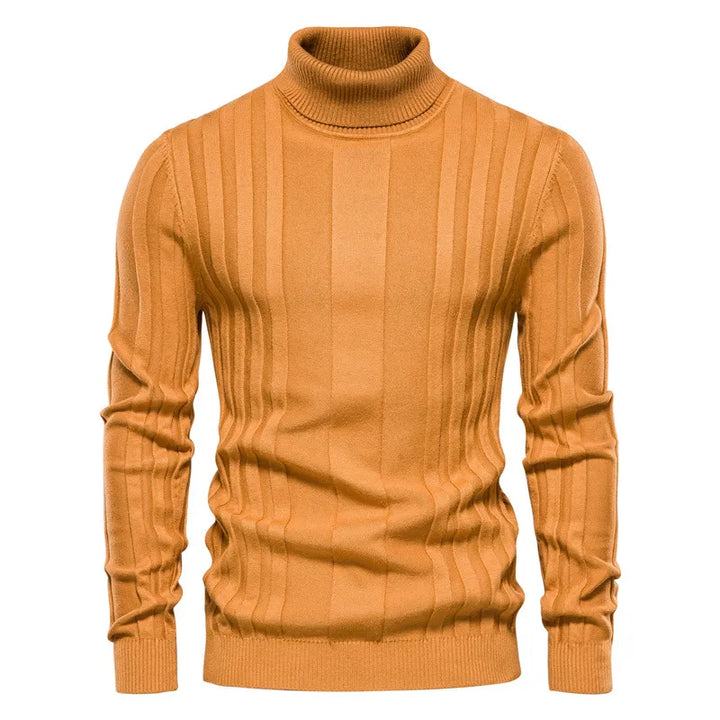 Oxford – Textured Knit Turtleneck
