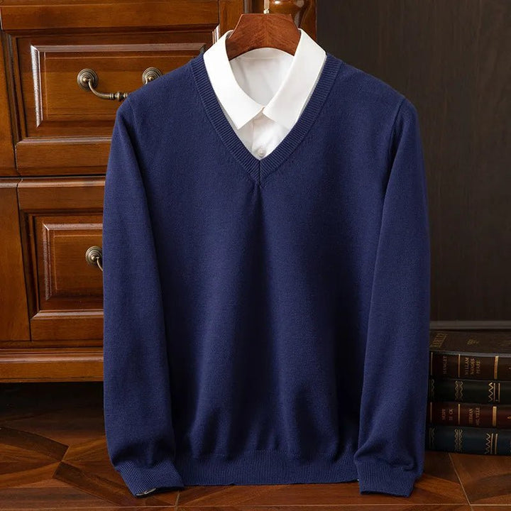 Oxford Heritage V-Neck Sweater