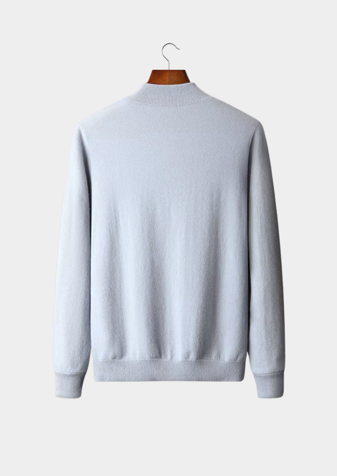 WOOL ZIP CARDIGAN