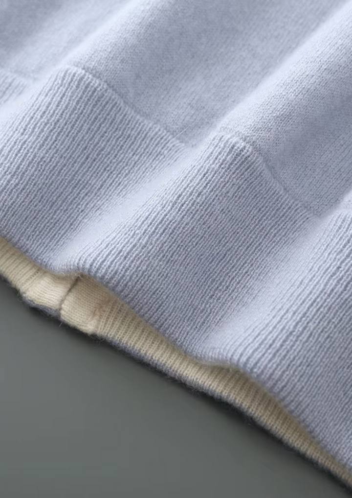 WOOL ZIP CARDIGAN