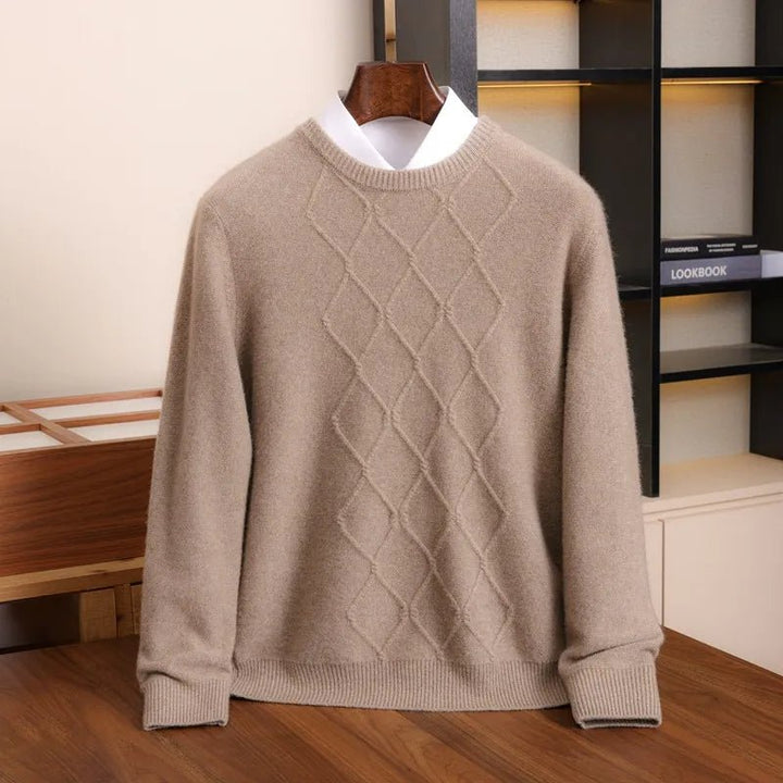 Cambridge Diamond Knit Sweater