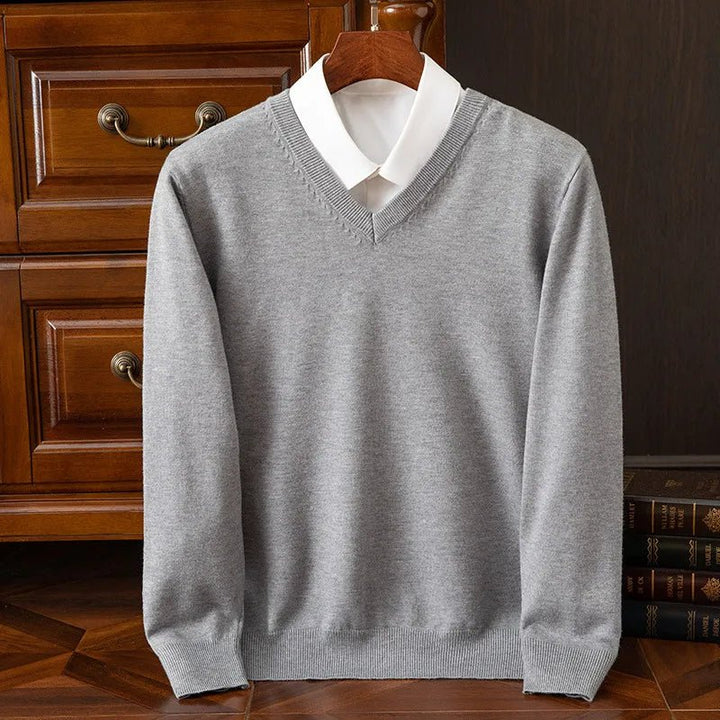 Oxford Heritage V-Neck Sweater